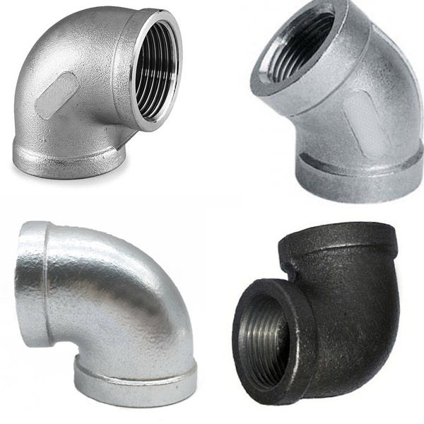 Reducing 90 Degree Elbow Low Pressure Pipe Fitting 